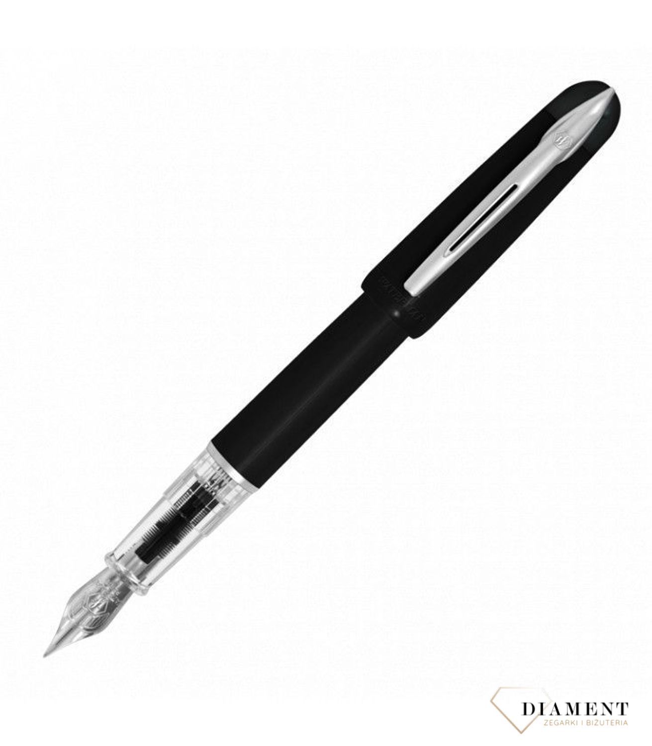 Pióro wieczne Waterman Kultur Czarny CT 2073149 Pióro wieczne czarny. Pióro wieczne WATERMAN to propozycja skierowana dla osób ceniących klasykę i elegancję. Klasyczne  (2).jpg